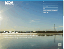 Tablet Screenshot of lcra.org